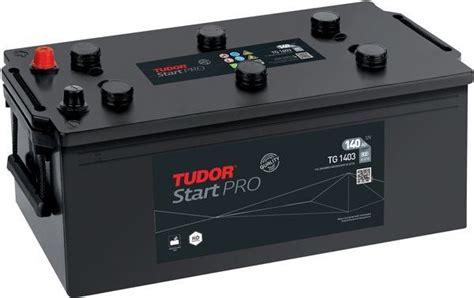 Tudor TG1403. Truck battery Tudor 140Ah 12V 